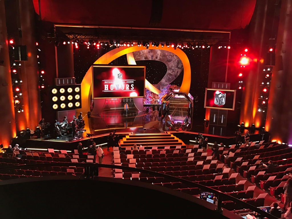 NFL Honors Program Stage Set R&R Fabrications